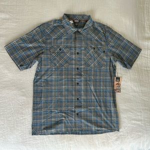 Outdoor Research Men's XL Plaid Short Sleeve Shirt. NWT